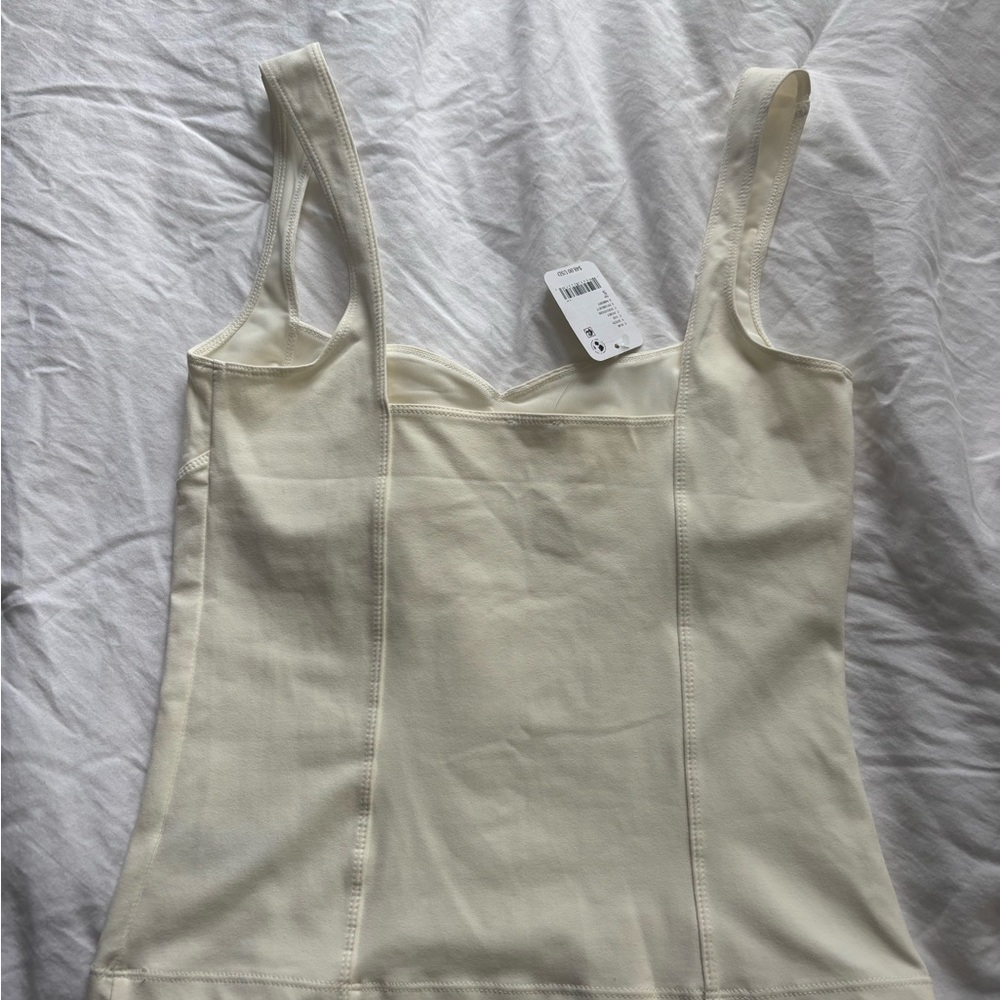 Free People Cream Tank Top - Picture 3 of 6